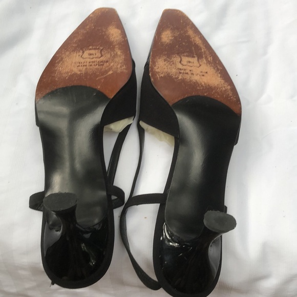 Stewart Weitzman Black Heels Sz 10 - Picture 8 of 11
